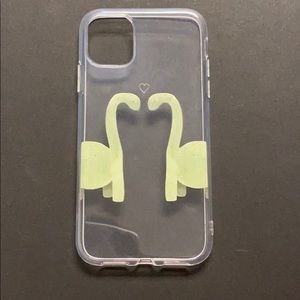 Dinosaur phone case.